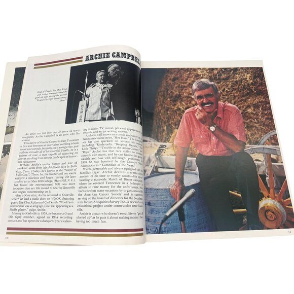 Grand Ole Opry WSM Picture-History Book Paperback 1979 Vintage Country Music - Picture 5 of 11